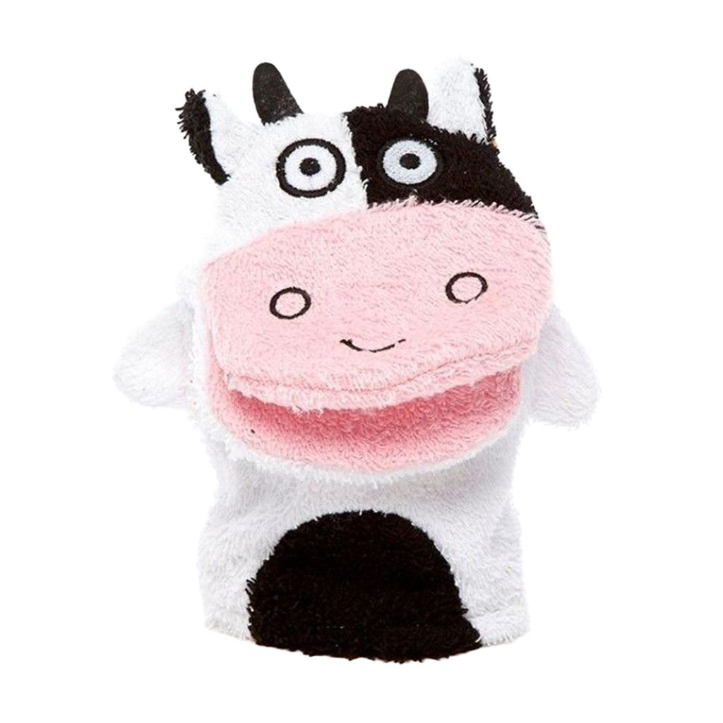 Мочалка-рукавичка Isabelle Laurier Bath Mitt Cow Корівка, 1 шт